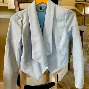 NEW without tags XS White House Black Market suede-like bolero jacket